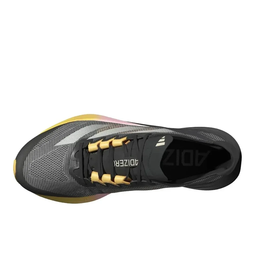Adidas Adizero Boston 12 Men's 10 Core Black Zero Metallic IF9212 New